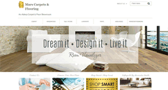 Desktop Screenshot of marscarpets.com